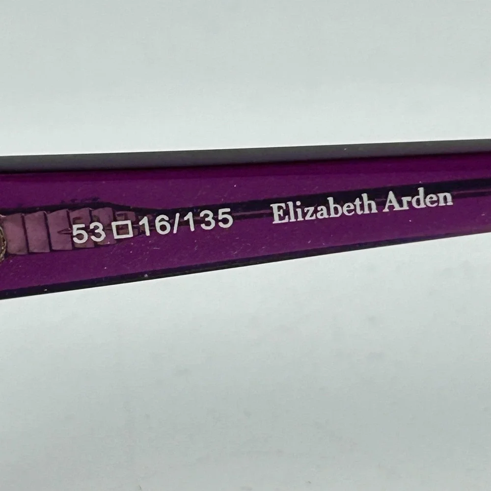 Elizabeth Arden EA6060-2 Women Eyeglasses Frame Purple Full Rim 53-16-135‎ mm